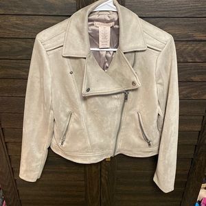 Tan suede jacket